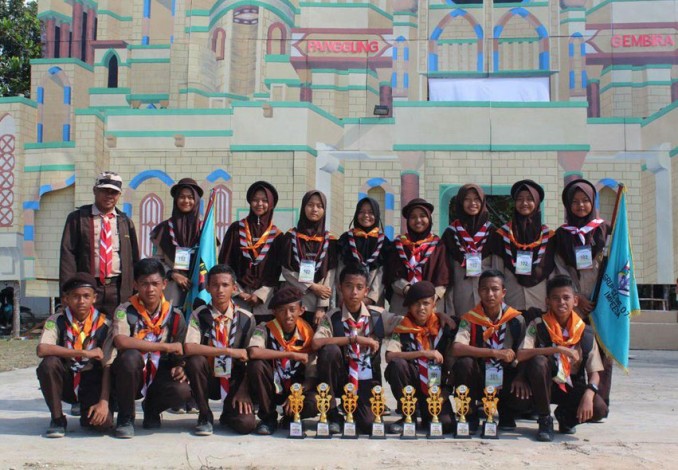 SMP Juara Pekanbaru Berhasil Sabet 8 Juara di Perak Galery PTR Provinsi Riau 2018