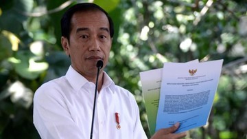 Jokowi Beri Tiga Pandangan untuk Revisi UU KPK, Tidak Ada SP3