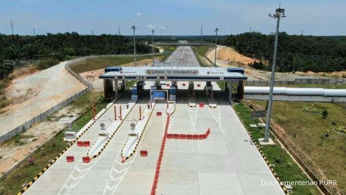 Konstruksi Tol Pekanbaru-Bangkinang selesai 100 Persen