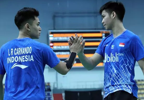 Ganda Putra Menang, 3 Wakil Indonesia Lolos ke Final Kejuaraan Dunia Bulutangkis Junior