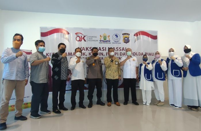 Gelar Vaksinasi Massal, Iwapi Riau Targetkan 1.911 Peserta