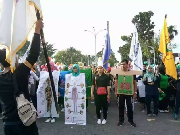 Momentum HKN Jadi Langkah IPM Kesri Kampanyekan Riau Tanpa Rokok