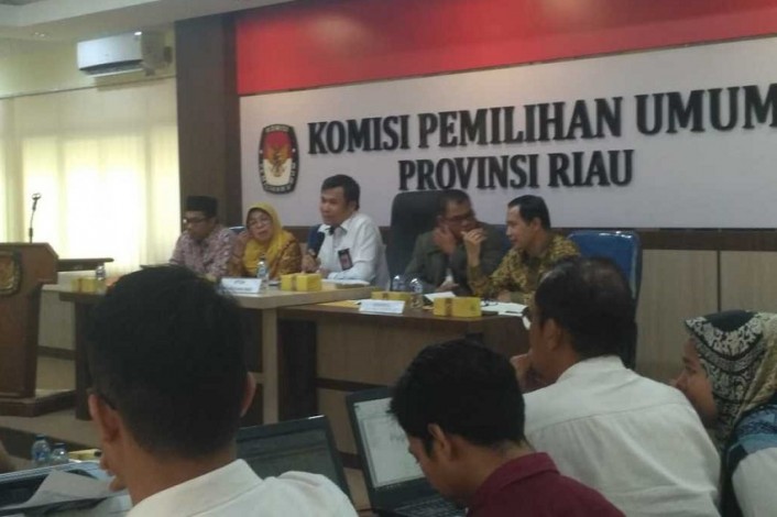 KPU Riau Tetapkan DPT Pemilu 2019 sebanyak 3.863.830 Pemilih