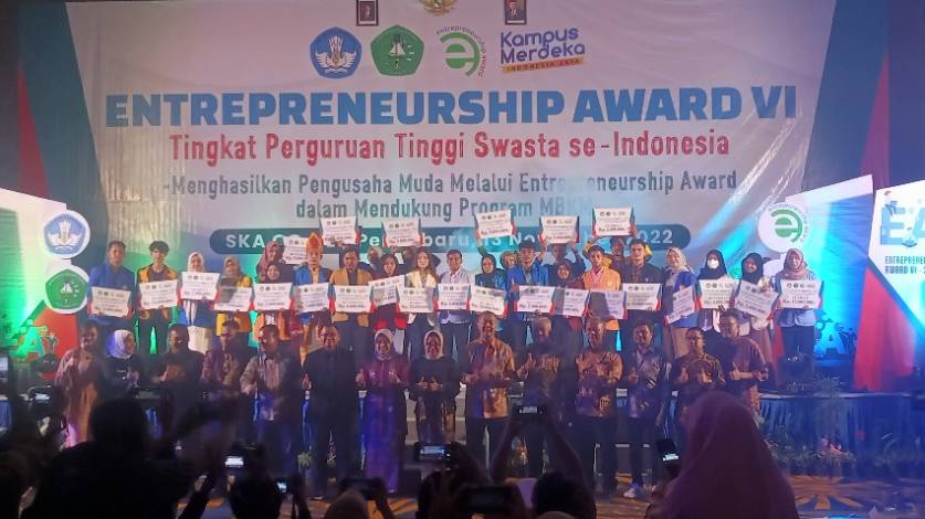 Resmi Ditutup, Ini Nama-nama Pemenang Entrepreneurship Award VI 2022