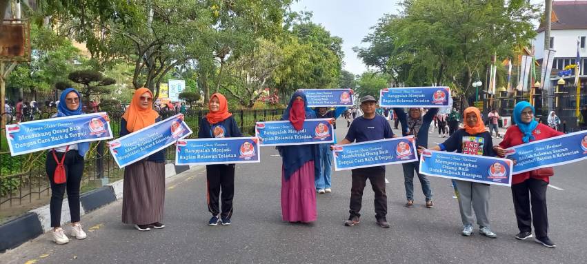 Relawan An-Nas MengAnieskan Riau di CFD