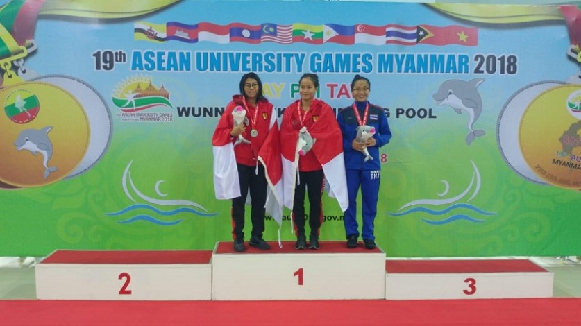 Mahasiswi Unilak Raih Medali Emas di Asean University Games di Myanmar