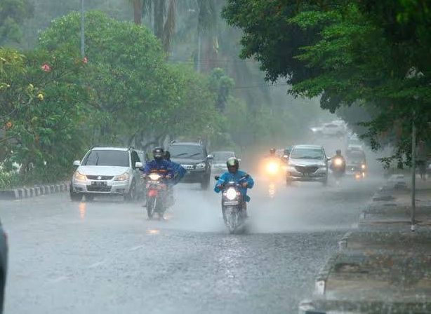 Awal Pekan, Sebagian Riau Berpotensi Diguyur Hujan Seharian