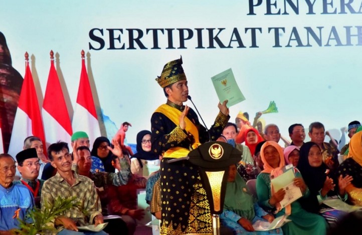 Menteri Luhut akan Bagikan 1.500 Sertifikat Tanah Gratis di Pekanbaru