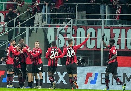 AC Milan Tundukkan Genoa 3-1, Rossoneri ke Perempat Final Coppa Italia