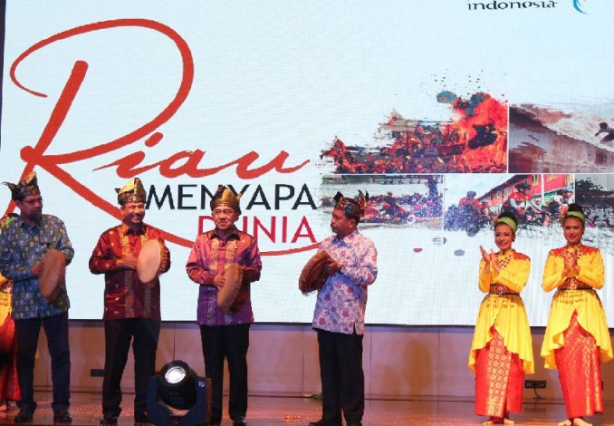 Launching Calender of Event Riau, Menpar Puji Komitmen Gubernur Kembangkan Pariwisata