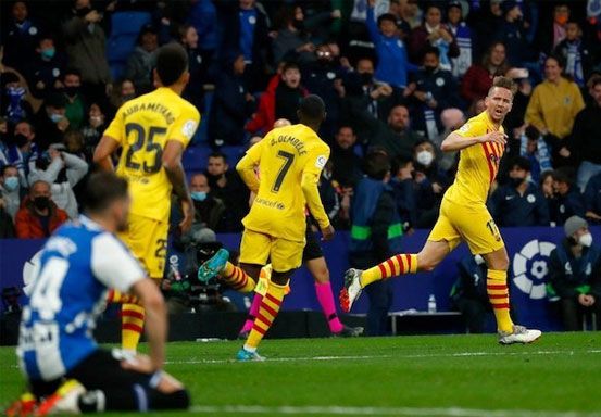 Espanyol vs Barcelona Berakhir Imbang 2-2