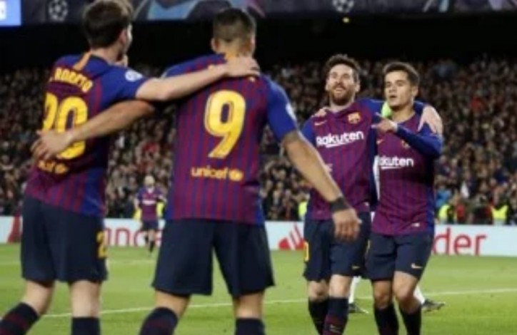 Pesta Gol di Camp Nou, Barcelona ke Perempatfinal Liga Champions