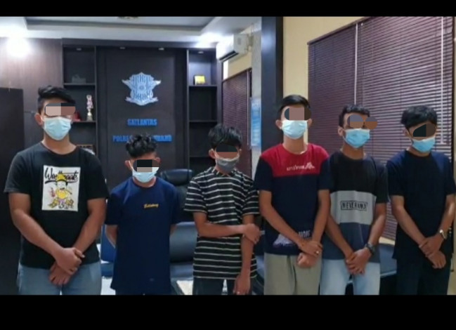 Awalnya Polisi Pekanbaru Amankan 6 Orang Terkait Video Viral Standing Motor Pakai Celana Dalam