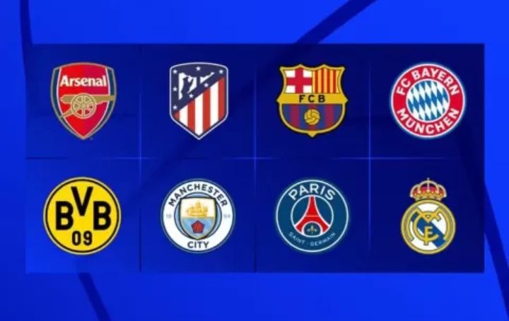 Daftar 8 Tim Lolos Perempat Final Liga Champions: PSG Dikepung Wakil Spanyol, Inggris dan Jerman