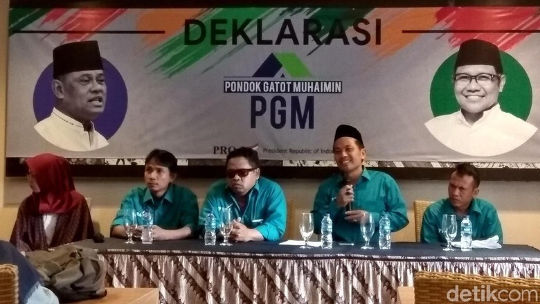 Relawan Pro 1 Deklarasi Dukung Gatot-Cak Imin di Pilpres 2019