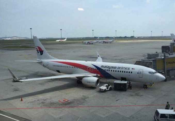 Detik-detik Ban Pesawat Malaysia Airlines Pecah di Soekarno-Hatta