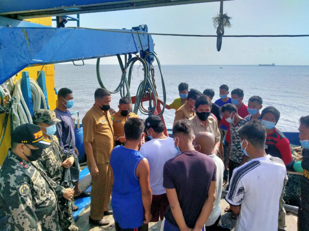 KKP Kembali Tangkap Kapal Ilegal Fishing Bendera Malaysia di Perairan Rohil