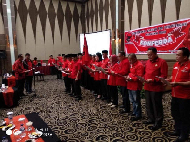 Ini Dia Nama-nama Pengurus DPD PDIP Riau Hasil Konferda 2019