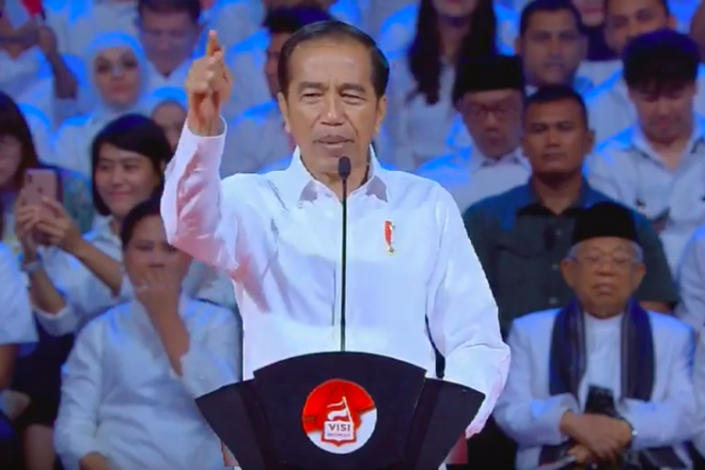 Pidato Visi Indonesia, Jokowi Ancam Hajar Pungli dan Penghambat Investasi