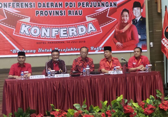 Konferda PDI-P Riau Dihadiri Djarot Saiful Hidayat