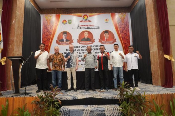 Percasi Riau Datangkan Grand Master Internasional dari Rusia Ruslan Scherbakov