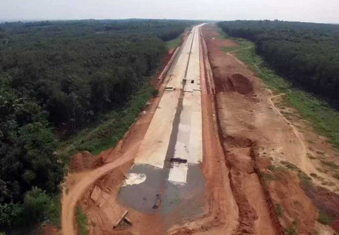 Perusahaan yang Membangun Tol Pekanbaru-Dumai Heran dengan Kondisi Hujan di Riau