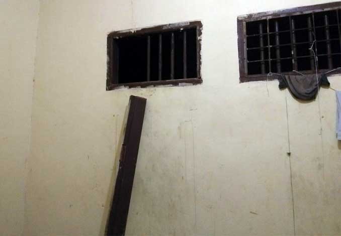 Tiga Tahanan Polsek Bengkalis Kabur Lewat Ventilasi