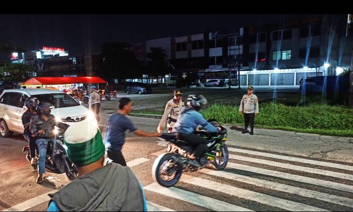Geng Motor Berkeliaran, Polisi Patroli Hingga Dini Hari, 18 Sepeda Motor Diamankan