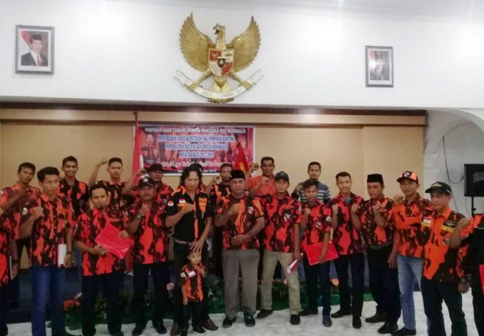 19 Pengurus Ranting Pemuda Pancasila Kecamatan Bengkalis Terima SK