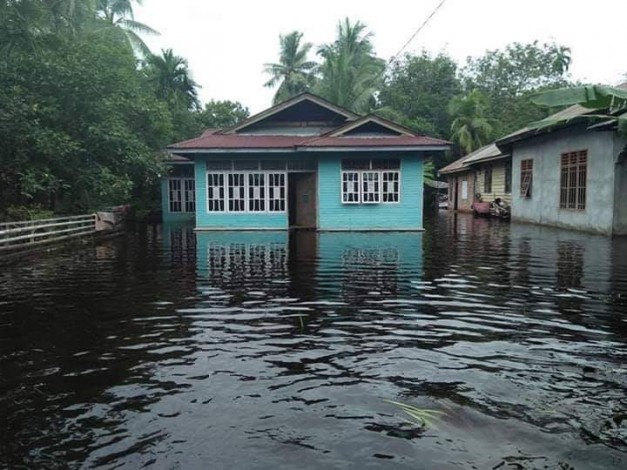 1.070 Rumah di Bengkalis Tergenang Air