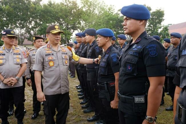 Polda Riau Siap Siagakan Ribuan Personel Jelang Pelantikan Presiden