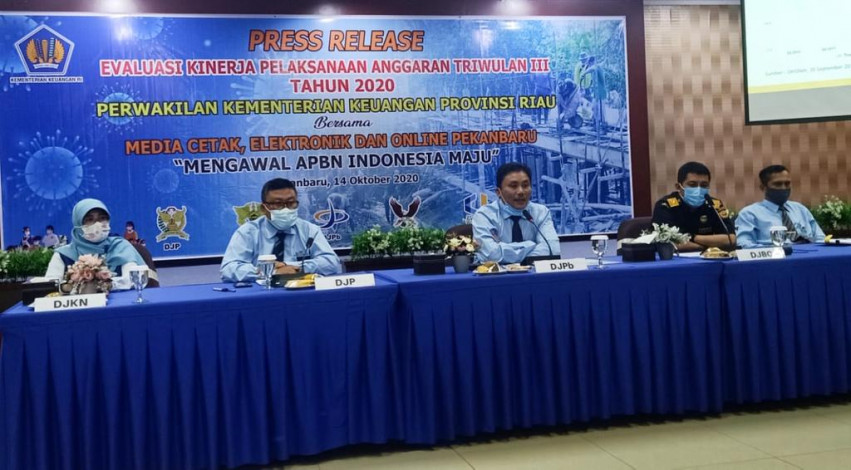 Hingga September, Realisasi Belanja APBN Riau Rp23,38 Triliun