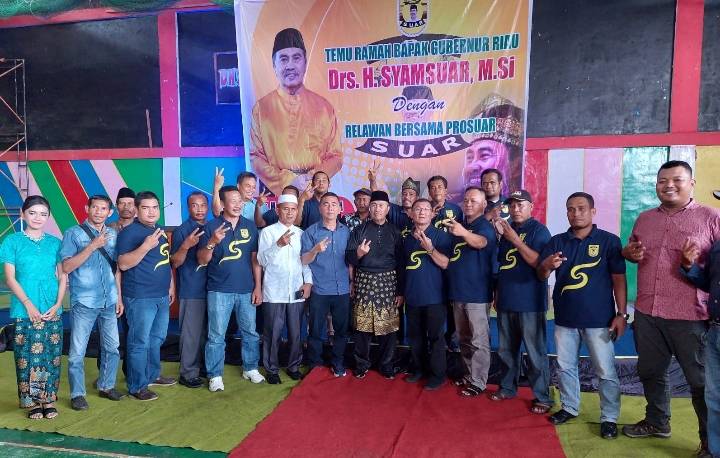 Prosuar Bengkalis dan Siak Dukung Syamsuar Gubernur Riau Dua Periode