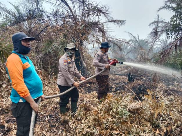 Berjibaku Hadapi Karhutla Riau, Koordinasi Satgas Mendapat Apresiasi