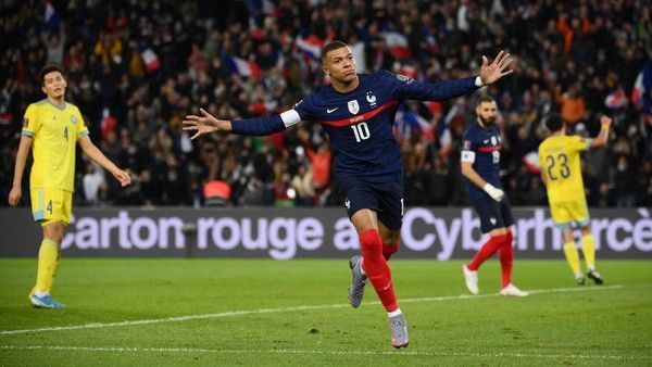 Usai Pesta 8 Gol, Prancis Lolos ke Putaran Final Piala Dunia 2022