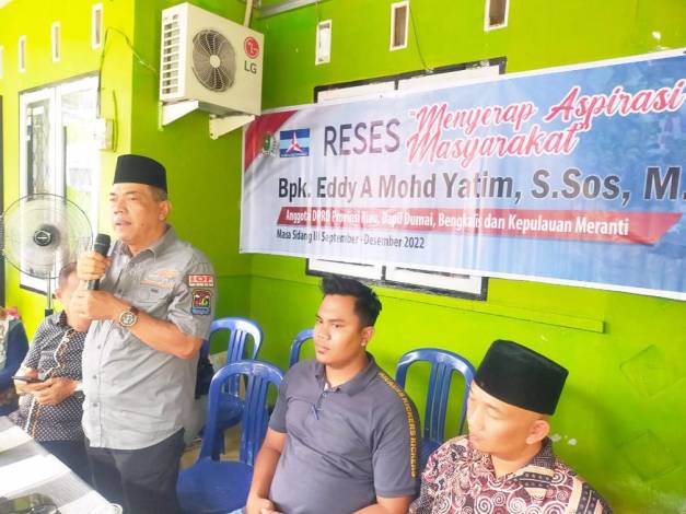 Laksanakan Reses, DPRD Riau Eddy Yatim Diminta Perjuangkan Nasib Honorer