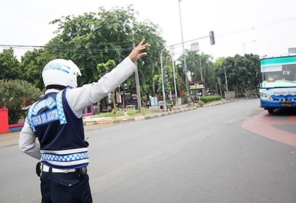 Sambut Kedatangan Jokowi, Dishub Pekanbaru Amankan Lalu Lintas
