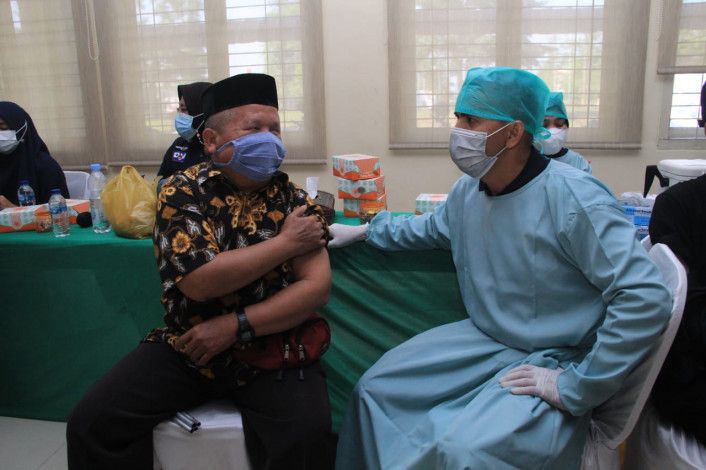 Target 70 Persen Vaksinasi Covid-19 di Riau Dikejar sampai Akhir Tahun