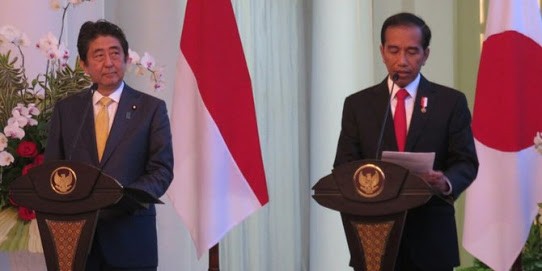 PM Jepang Shinzo Abe Temui Presiden Jokowi Di Istana Bogor, Ini Hasil Pertemuan Keduanya...