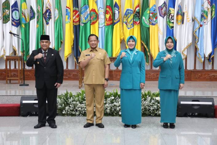 Suti Mulyati Edy Resmi Dilantik sebagai Ketua TP PKK Provinsi Riau, Ini Pesan Mendagri Tito Karnavian