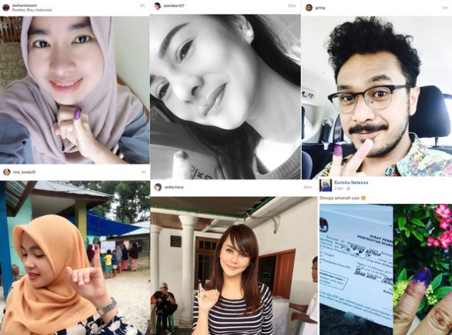 Wah, Selfi Jari Mulai Serang Media Sosial