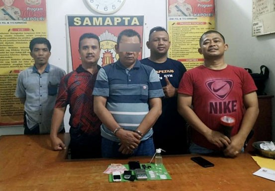 Pengedar Narkoba Asal Jambi Ditangkap Polsek Batang Gangsal