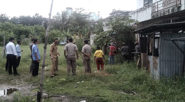Amankan Aset, Pemprov Riau Ukur Ulang Tanah di Jalan Sam Ratulangi