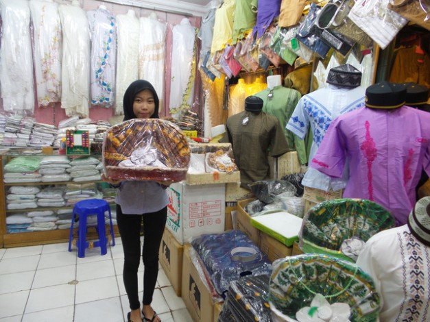 Pernak Pernik Haji dan Umroh ada di Pasar Bawah Pekanbaru