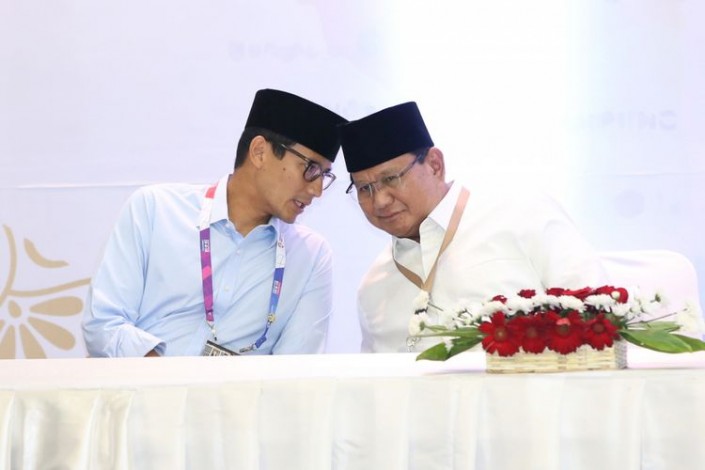 Rekapitulasi KPU: Prabowo-Sandi Menang di NTB, Selisih 1 Juta Suara dari Jokowi-Maruf