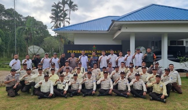 Kebun Tandun Perkuat Sinergitas bersama TNI-Polri Lindungi Aset Negara