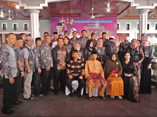 Kapolresta Pimpin Silaturahmi ke Rumah Dinas Plt Walikota Pekanbaru