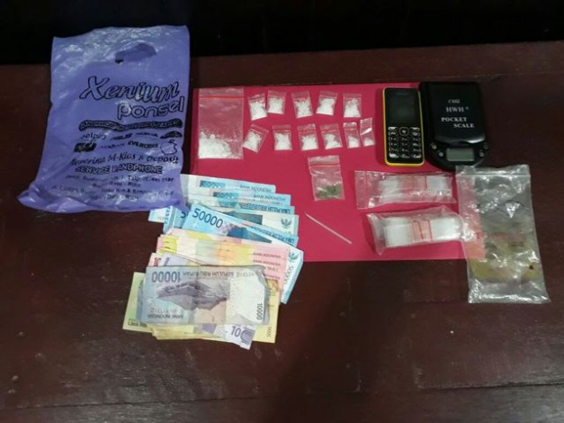 Dua Pengedar Narkoba Ditangkap di Cafe Remang Inhu
