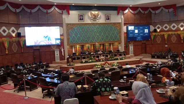Sidang Paripurna Masih Online, Begini Penjelasan BK DPRD Riau