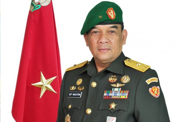 Selamat Datang Brigjen TNI Edy Nasution, Danrem 031/WB yang Baru
